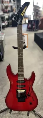 Store Special Product - Kramer - Striker Figured HSS w/Floyd Rose - Transparent Red